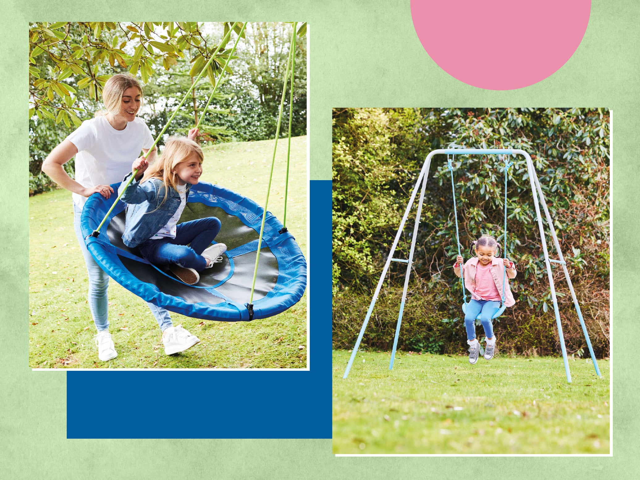 Aldi garden swing online chair